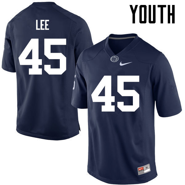 NCAA Nike Youth Penn State Nittany Lions Sean Lee #45 College Football Authentic Navy Stitched Jersey ANT6698RJ